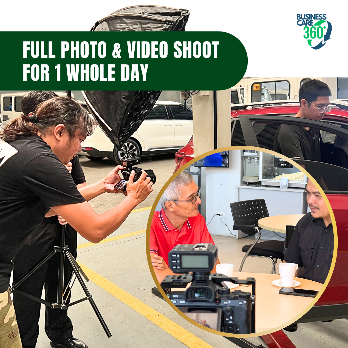 Full Photo and Video production for Social Media